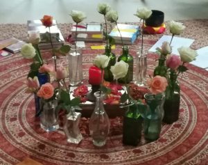 circle of roses